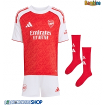 Maglie da calcio Arsenal Jurrien Timber #12 Prima Maglia Bambino 2025-26 Manica Corta (+ Pantaloni corti)